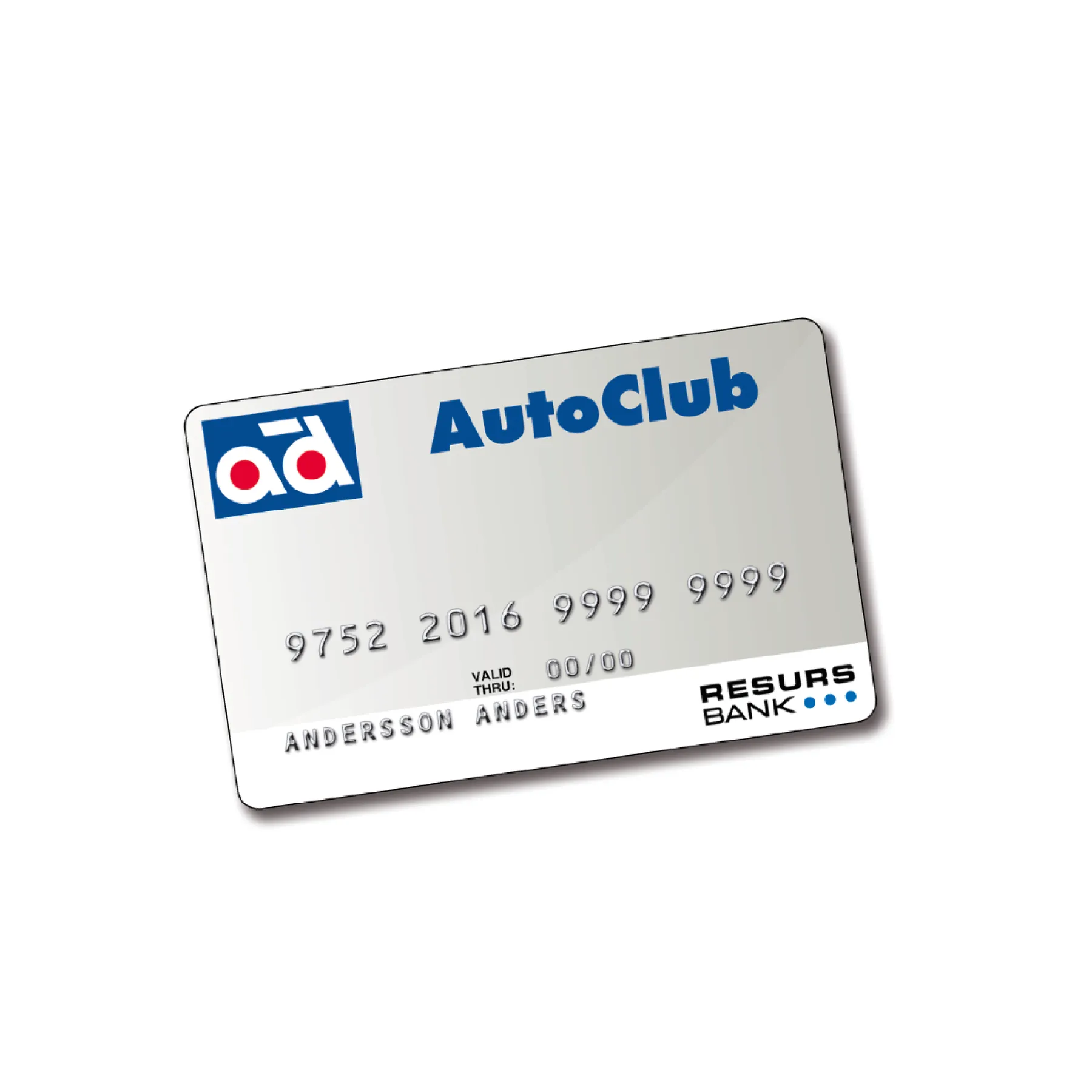 AD AutoClub-kort från Resurs Bank