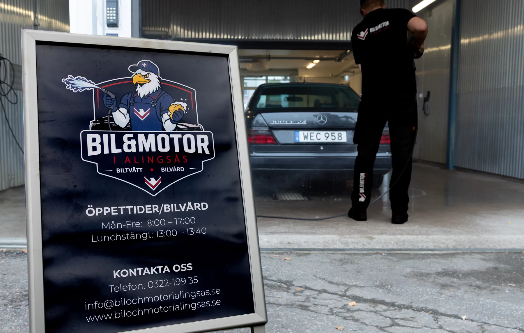 Bil & Motor i Alingsås – från verkstaden